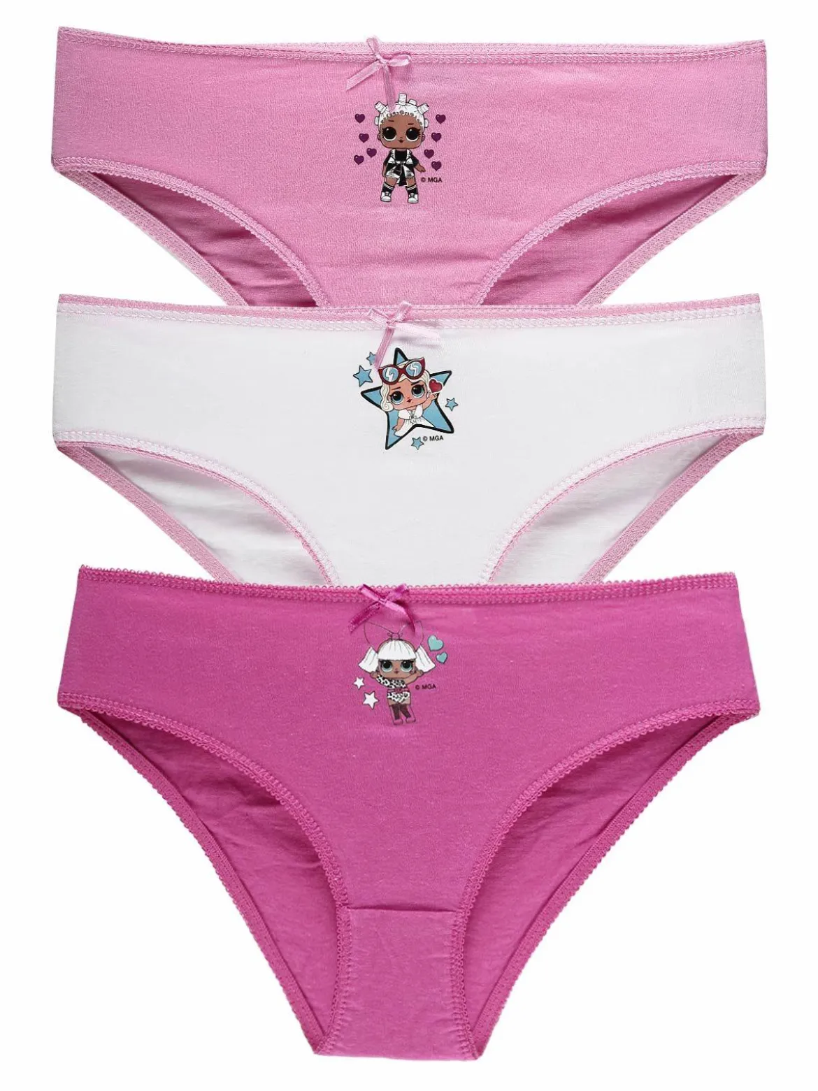 Lol Surprise! Slip da bambina L.O.L. confezione 3 pezzi