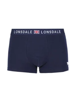 Lonsdale Boxer da uomo in cotone tinta unita