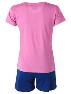 Lonsdale Completo corto da donna in cotone - rosa