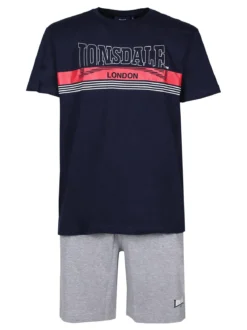 Lonsdale Completo corto da uomo in cotone