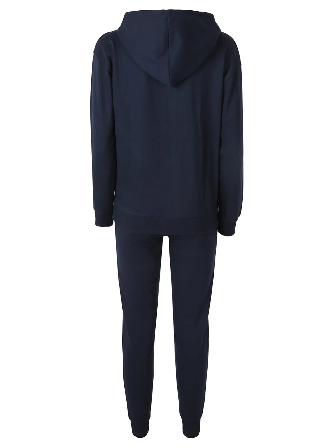 Lonsdale Completo tuta da donna con cappuccio e zip - blu scuro