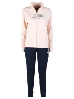 Lonsdale Completo tuta da donna sportiva 2 pezzi con zip intera