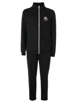 Lonsdale Completo tuta da uomo full zip - nero