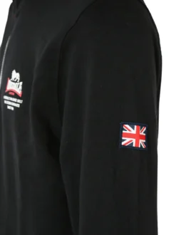 Lonsdale Completo tuta da uomo full zip - nero
