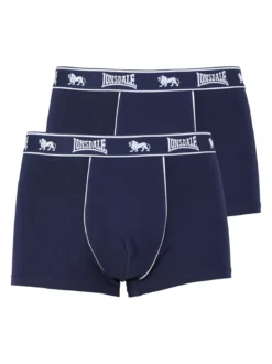 Lonsdale Confezione da 2 boxer da uomo in cotone