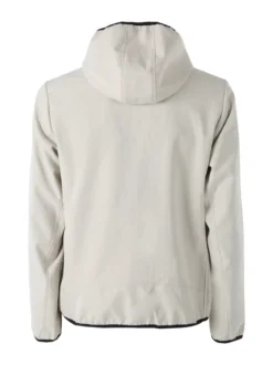 Lonsdale Giacca a vento da uomo con cappuccio e zip - beige