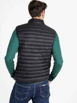 Lonsdale Gilet da uomo imbottito - nero