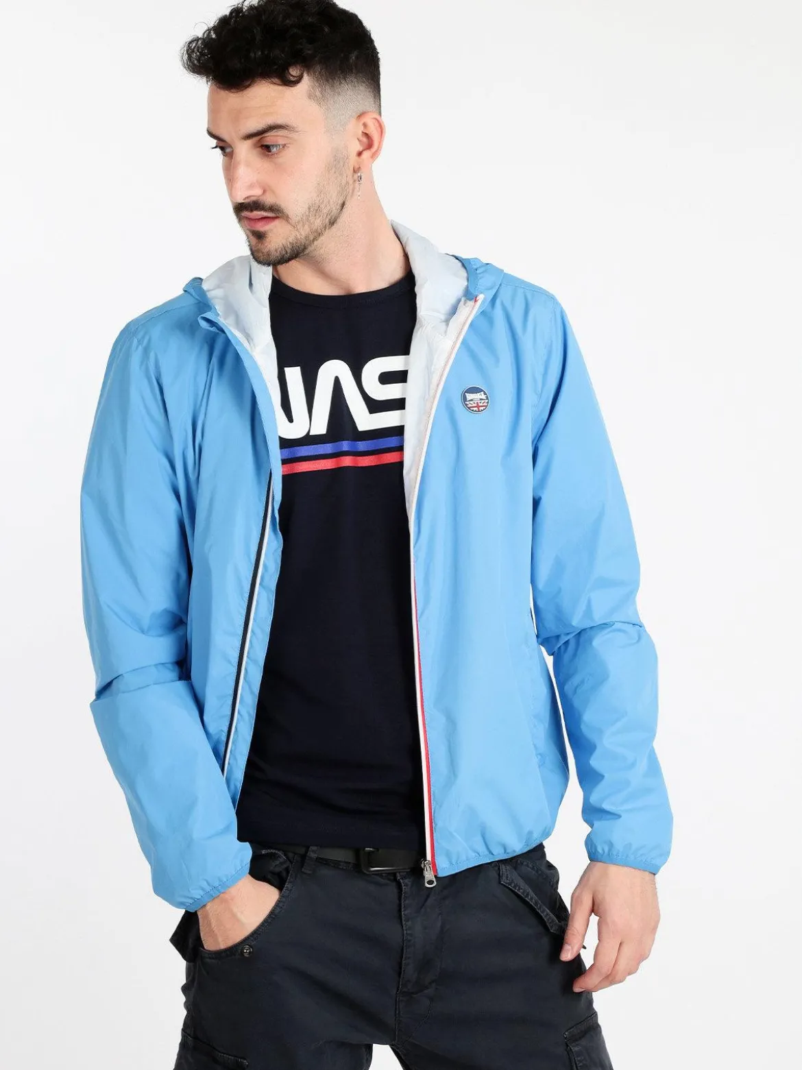 Lonsdale Giubbotto uomo con cappuccio