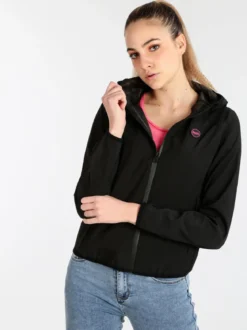 Lonsdale LODPE 215990 giubbino donna con zip e cappuccio
