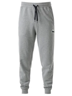 Lonsdale Pantaloni sportivi da uomo con coulisse e polsini - grigio
