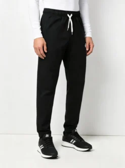 Lonsdale Pantaloni sportivi da uomo con coulisse - nero
