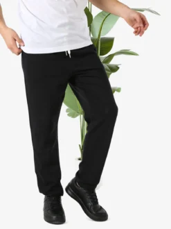 Lonsdale Pantaloni sportivi da uomo con coulisse - nero
