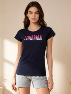 Lonsdale Pigiama corto da donna in cotone