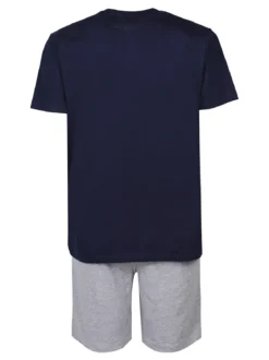 Lonsdale Pigiama corto da uomo in cotone