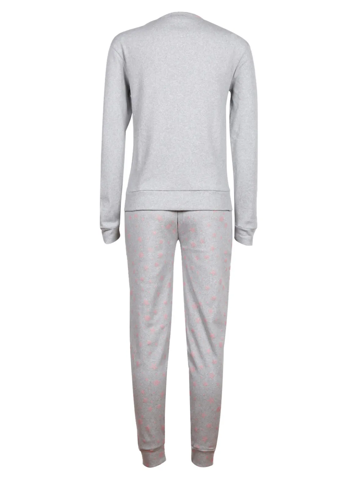 Lonsdale Pigiama da donna lungo in cotone con scritta