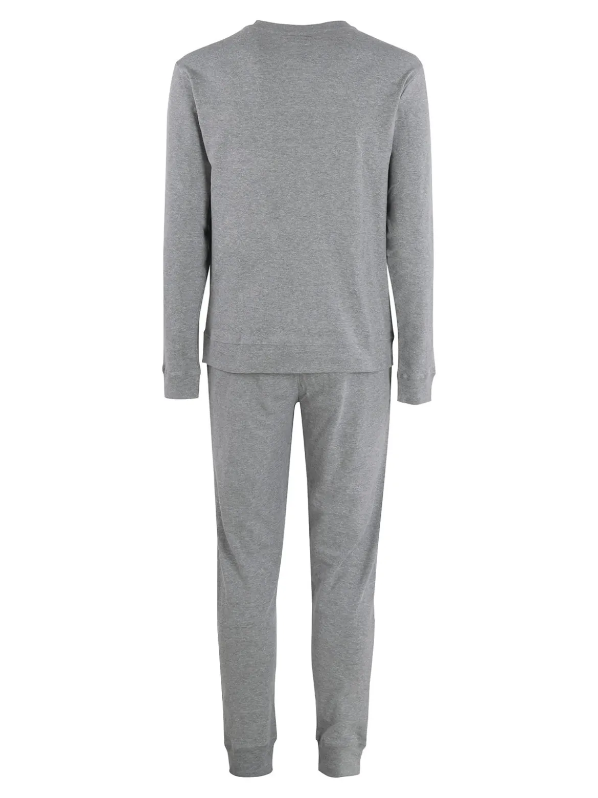 Lonsdale Pigiama lungo da uomo in cotone con scritta