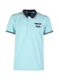 Lonsdale Polo da uomo a maniche corte con taschino