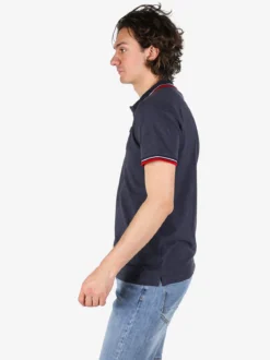 Lonsdale Polo da uomo a maniche corte con taschino