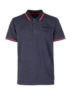 Lonsdale Polo da uomo a maniche corte con taschino