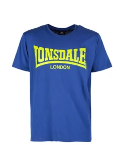 Lonsdale T-shirt da uomo in cotone con logo