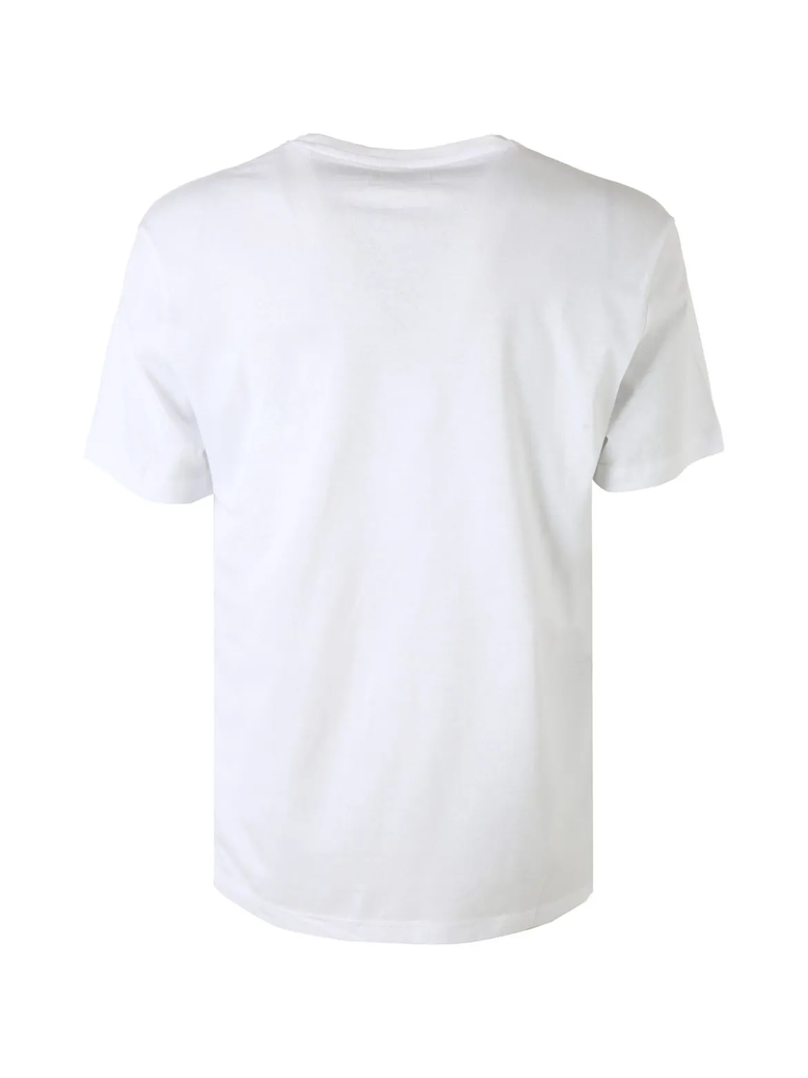 Lonsdale T-shirt da uomo in cotone con logo - bianco