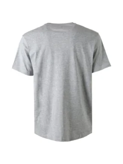 Lonsdale T-shirt da uomo in cotone con logo - grigio
