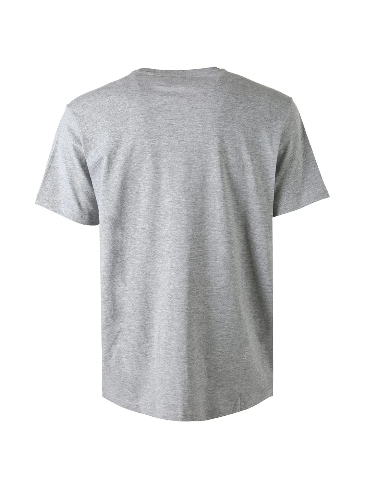 Lonsdale T-shirt da uomo in cotone con logo - grigio