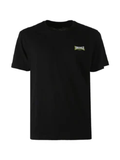 Lonsdale T-shirt da uomo in cotone con logo - nero