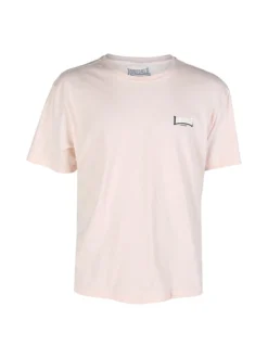 Lonsdale T-shirt girocollo da uomo in cotone con logo