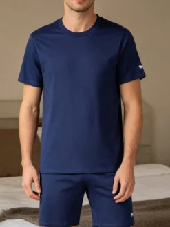 Lonsdale T-shirt intima da uomo girocollo in cotone