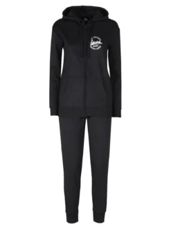 Lonsdale Tuta donna 2 pezzi full zip con cappuccio