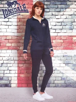 Lonsdale Tuta sportiva da donna con zip intera