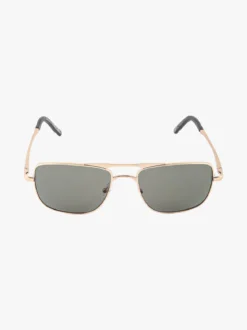 Looks Style Occhiali da sole aviatore da uomo - verde