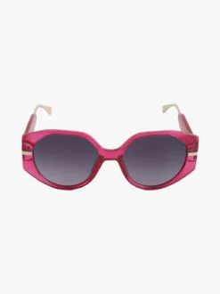 Looks Style Occhiali da sole squadrati da donna - porpora