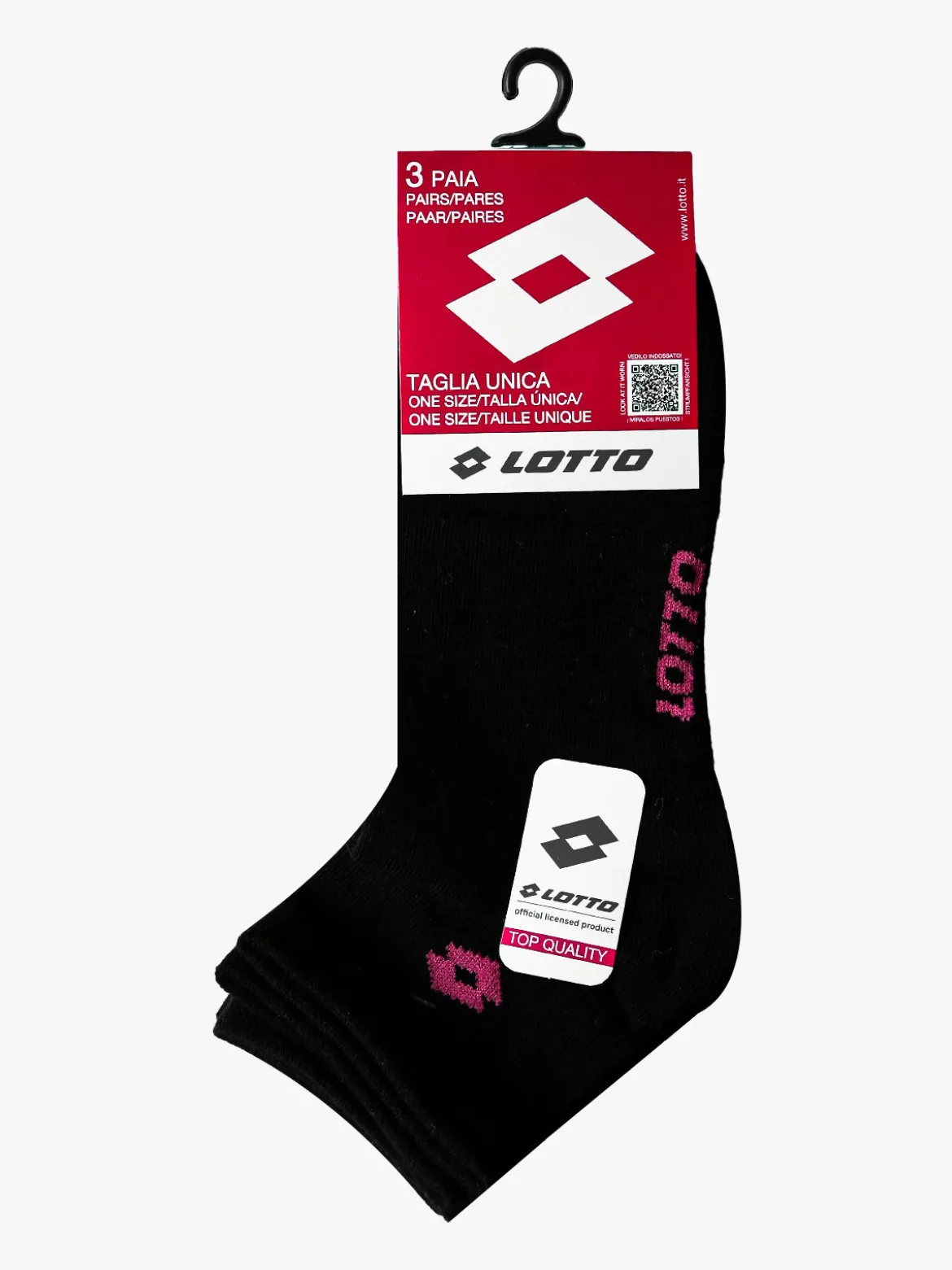 Lotto Calze corte donna .Confezione da 3 paia