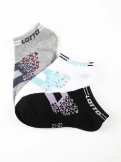 Lotto Calze salvapiede da bambina. Confezione da 3 paia