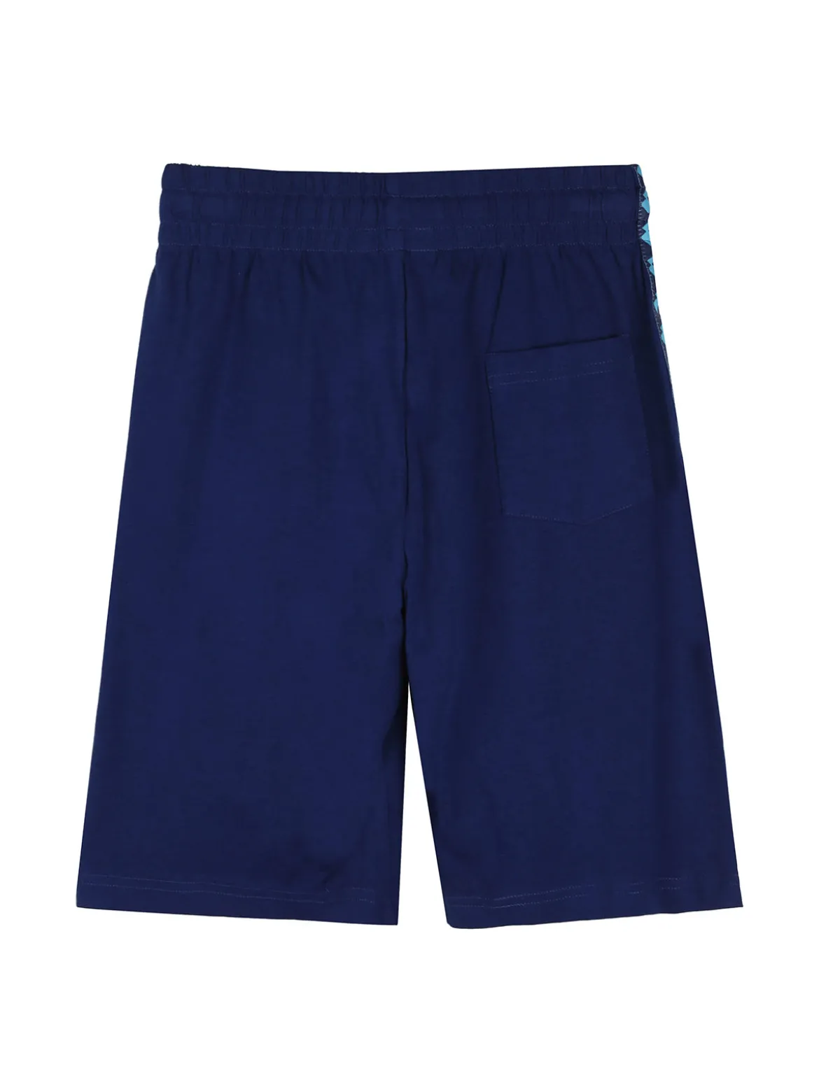 Lotto Completo corto da bambino in cotone con t-shirt e bermuda - blu