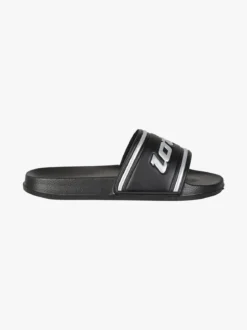 Lotto MIDWAY IV SLIDE Ciabatte in gomma da donna - nero
