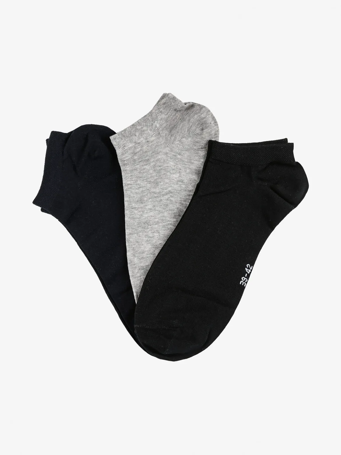 Lotto 3 Paia di calze salvapiede unisex