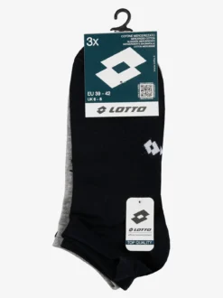 Lotto 3 Paia di calze salvapiede unisex
