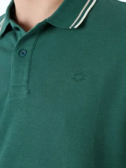Lotto Polo da uomo in cotone a maniche corte - verde