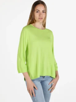 Louise Doro Pullover donna con maniche a tre quarti