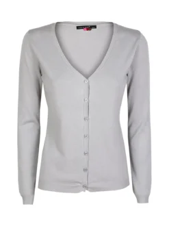 Louise Orop Cardigan da donna con bottoni