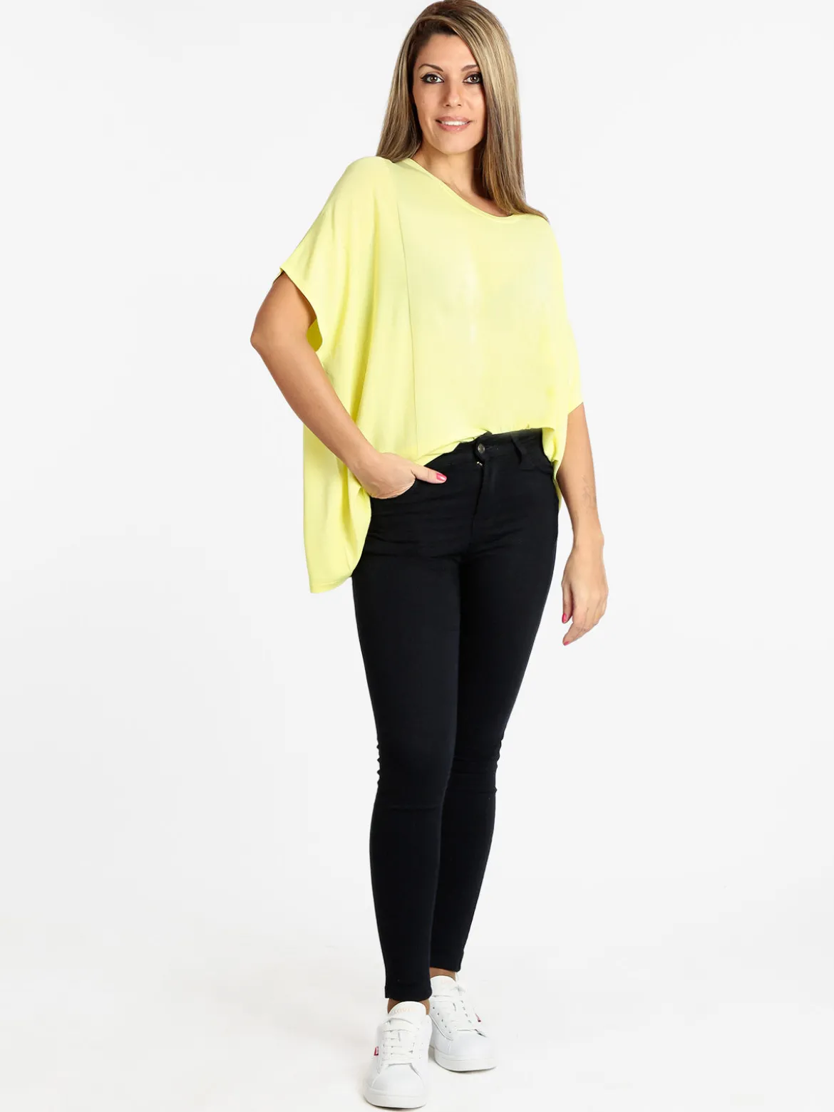 Louise Orop Maglia donna oversize manica corta
