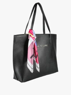 Love To Love Borsa shopper da donna con foulard