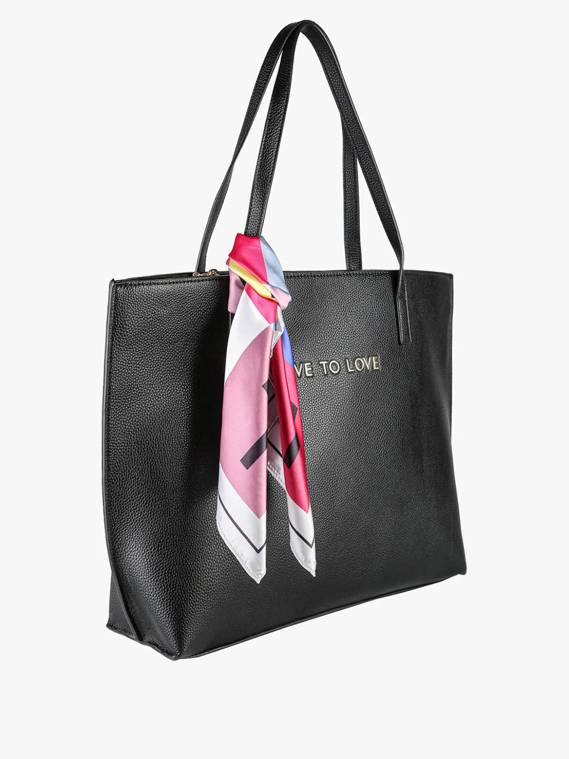 Love To Love Borsa shopper da donna con foulard