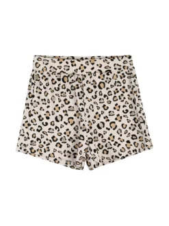 Luisa Chic Completo corto da neonata con t-shirt e shorts animalier