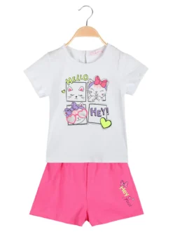 Luisa Chic Completo corto da neonata 2 pezzi