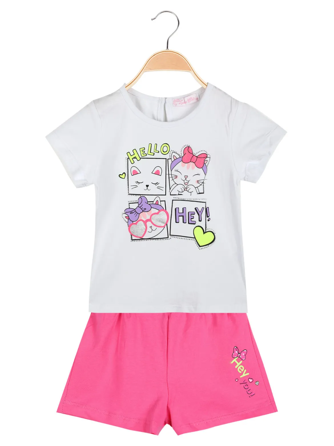 Luisa Chic Completo corto da neonata 2 pezzi