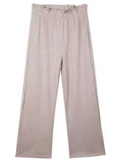 Luisa Chic Pantaloni a coste da bambina con brillantini